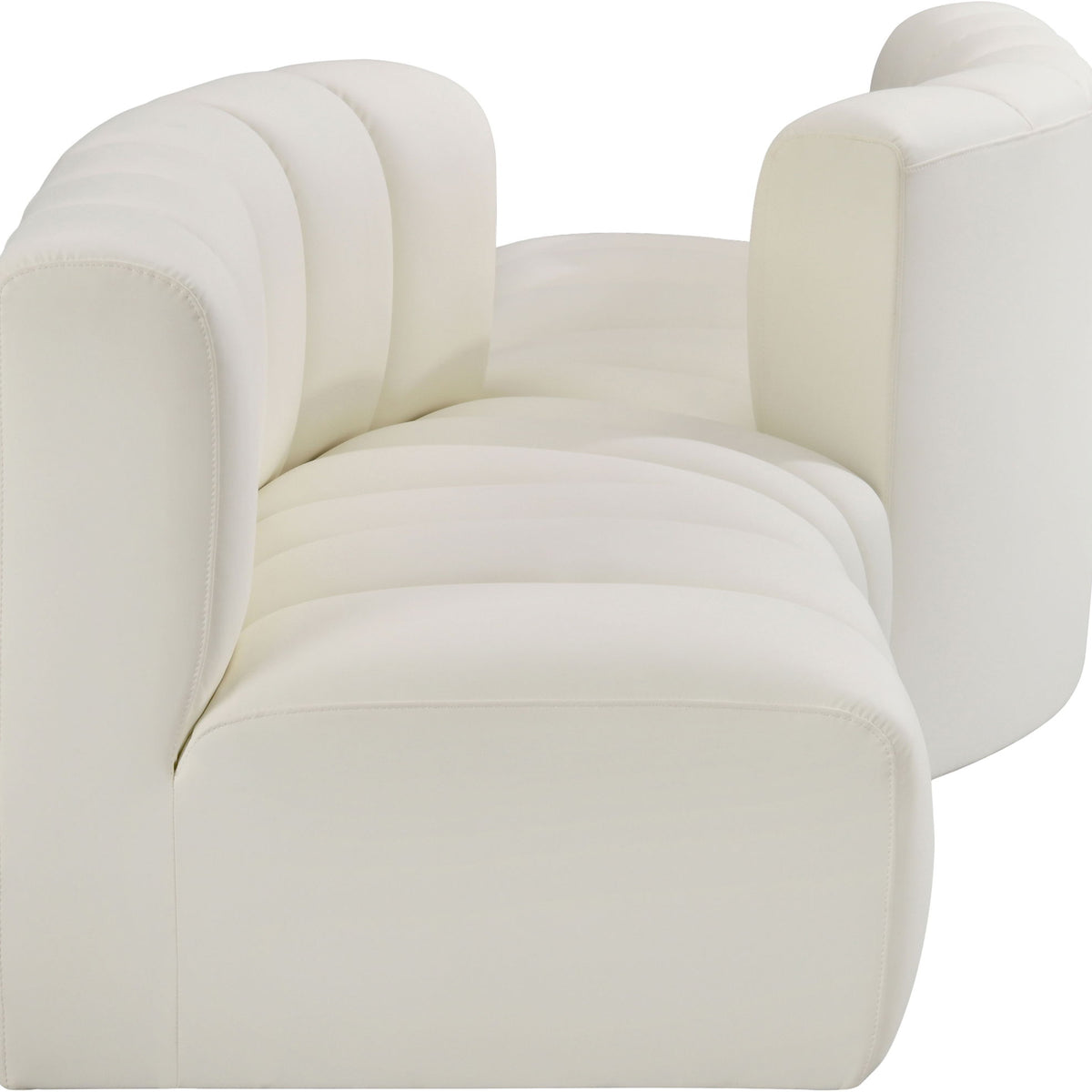 Arc - Faux Leather 4 Piece Sofa