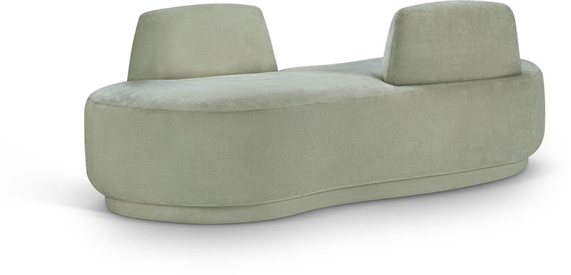 Argyle - Chenille Fabric Chaise / Loveseat