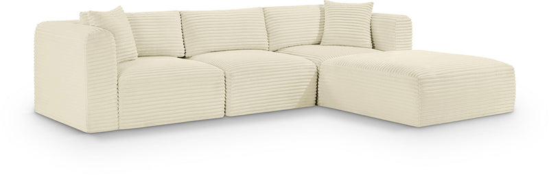 Shaggy - 4 Piece Modular Sectional