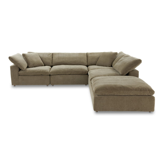 Terra Dream - Performance Fabric Modular Sectional - Desert Sage