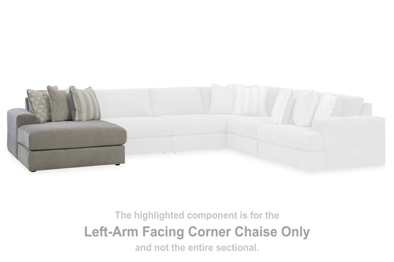 Avaliyah - Laf Corner Chaise - Ash