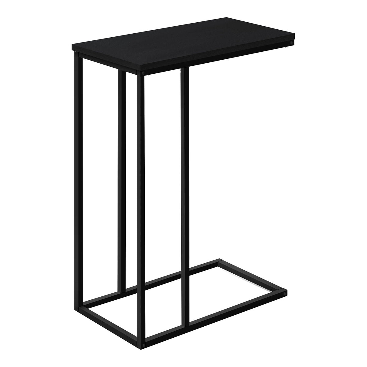 Accent Table, C - Shaped, Space-Saving Functionality