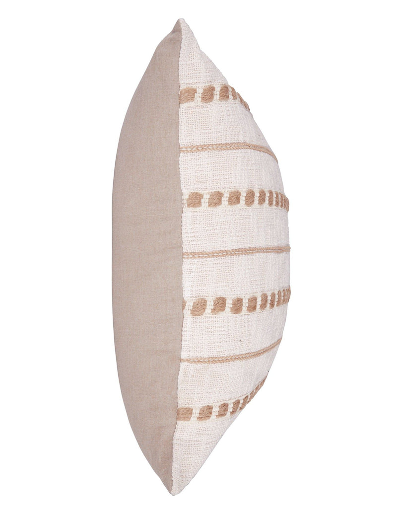 Lago - Pillow - Ivory / Natural