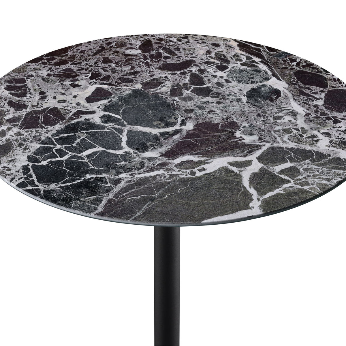 Orbit - 15.5" End Table With Height Adjustable Marble Textured Top