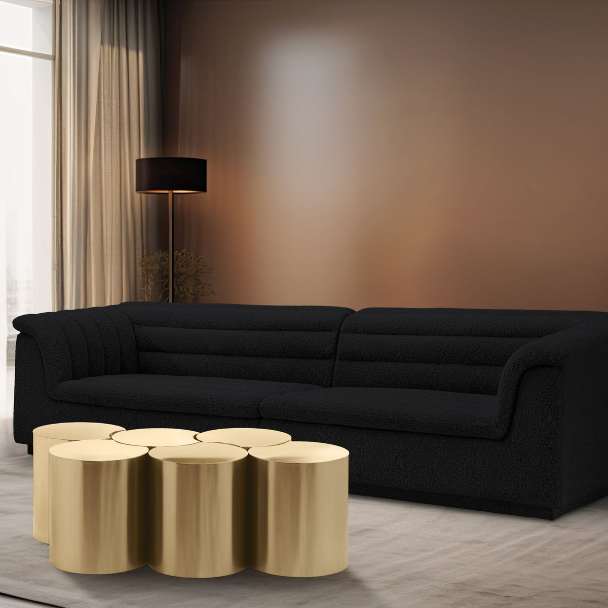 Dimple - 6 Piece Modular Coffee Table