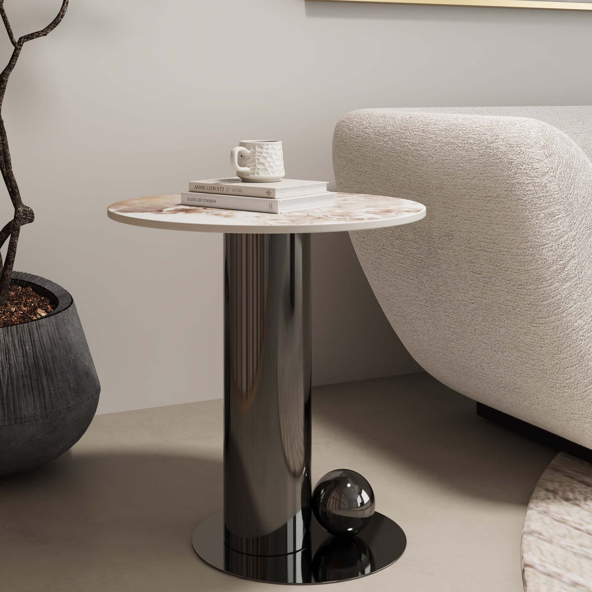 Laurel - End Table - Black