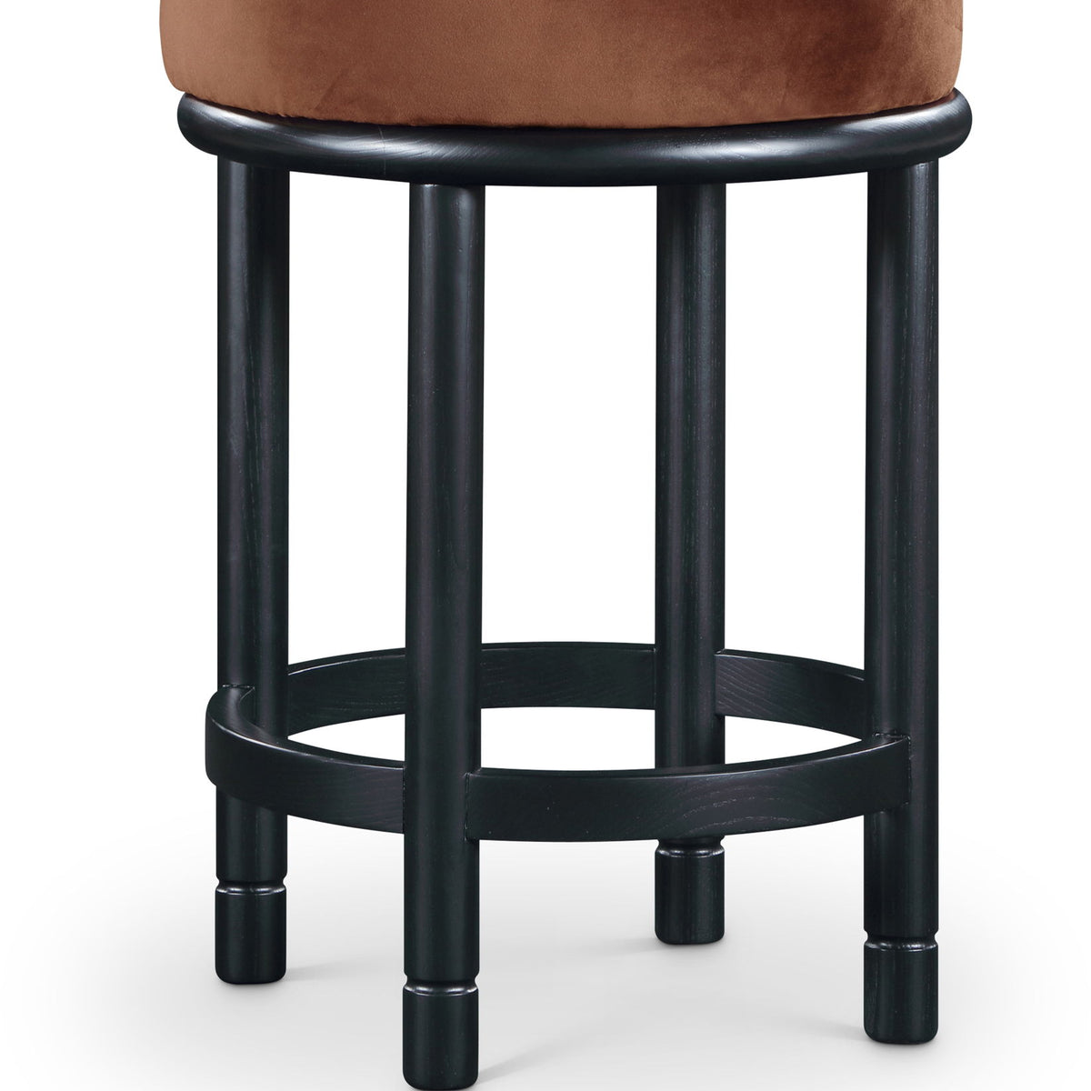 Monette - Counter Stool With Black Base
