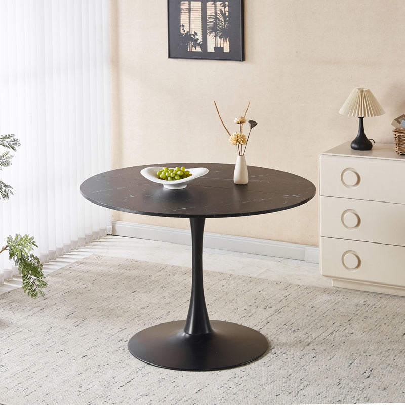 Round Tulip Table, Pedestal Design