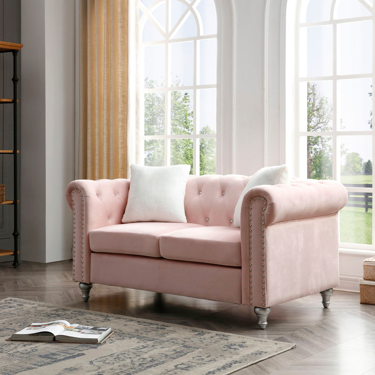 Stylish Contemporary Loveseat