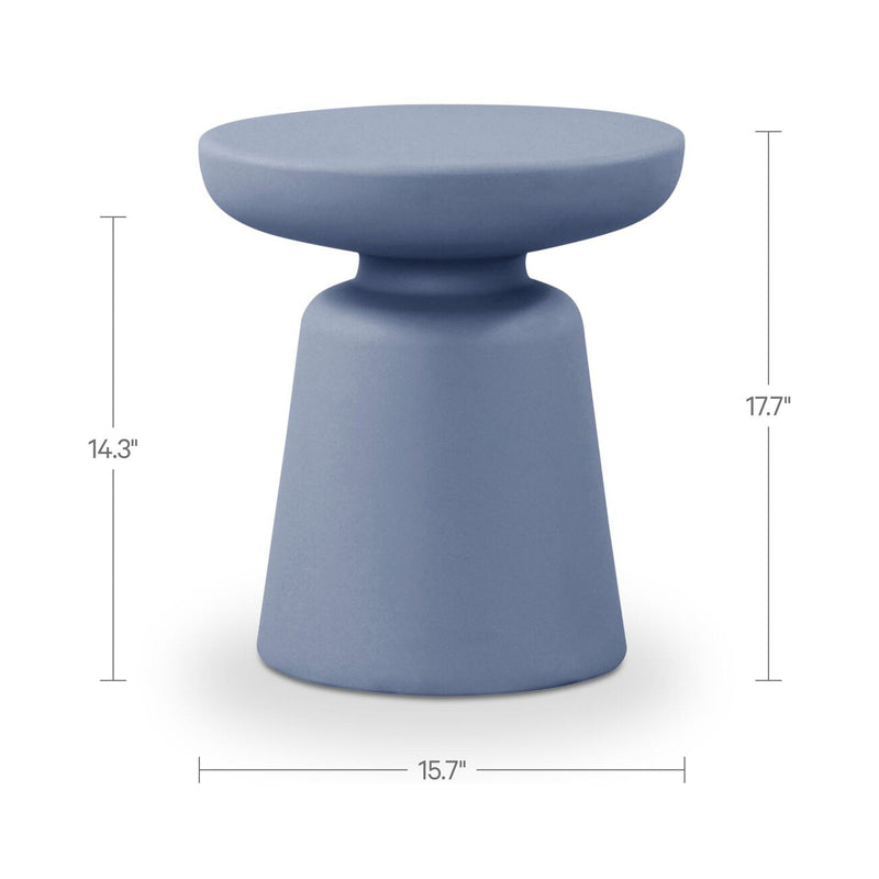 Ruth - Outdoor Side Table - Blue