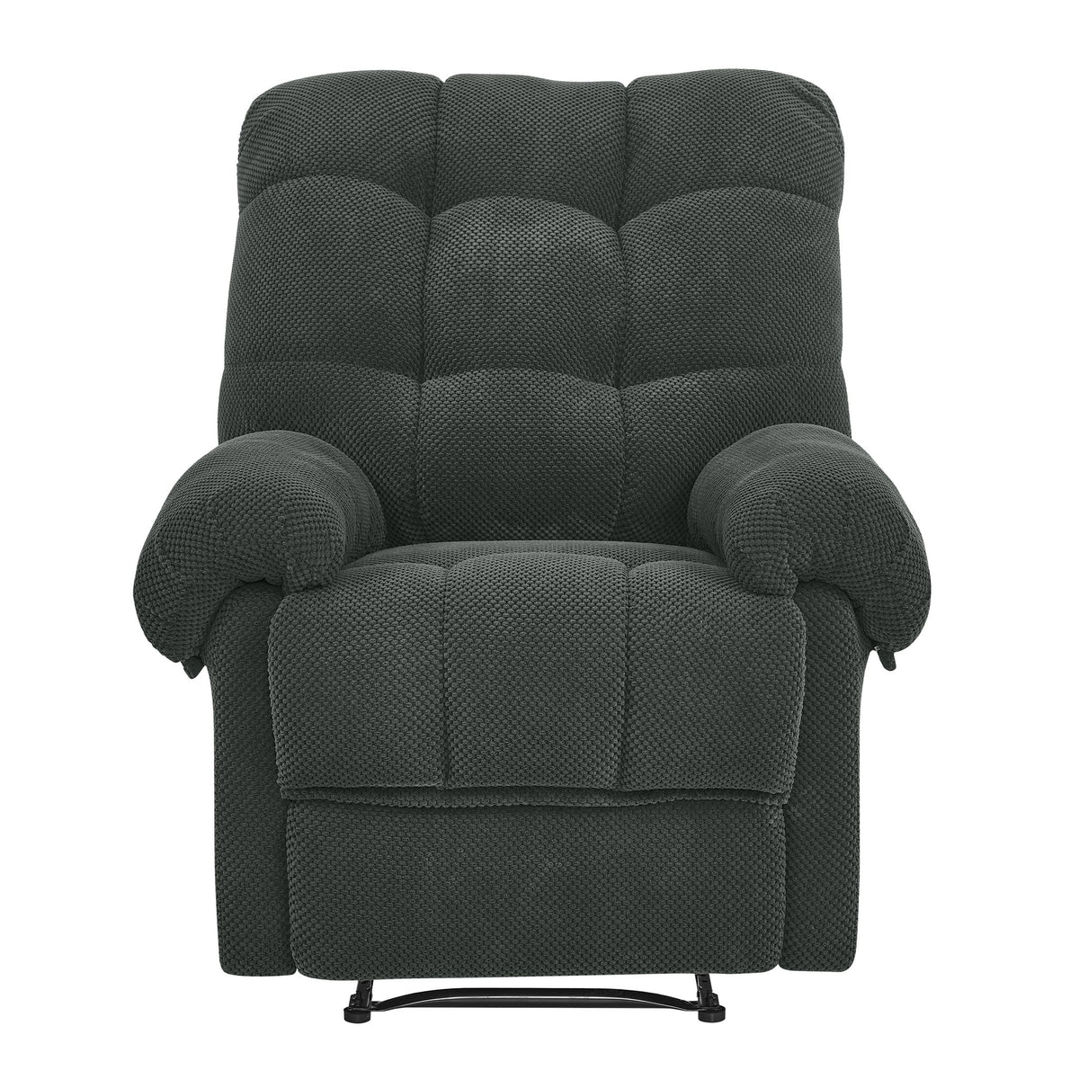 Manual Recliner, Padded Footrest