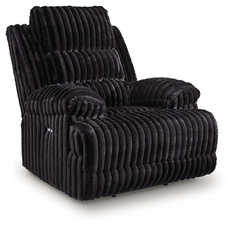 Rhine Falls - Zero Wall Power Recliner - Onyx