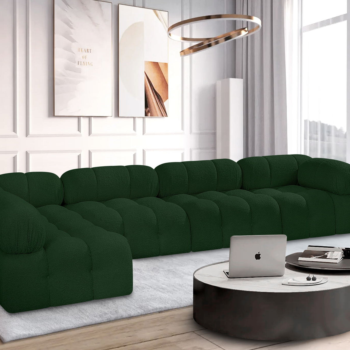 Ames - 5 Piece Modular L-Shaped Sectional