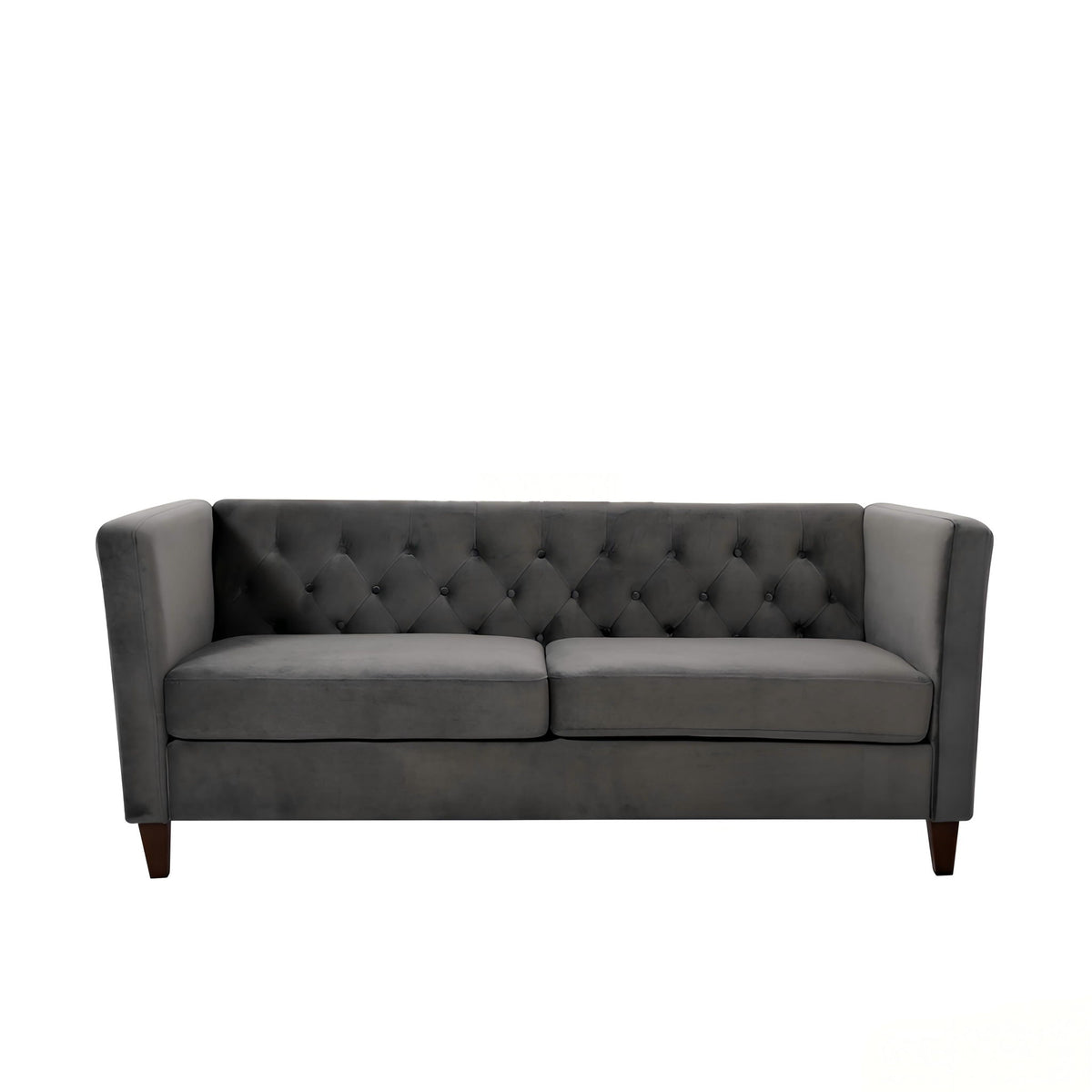 Button Tufted 3 Seater Sofa For Living Room