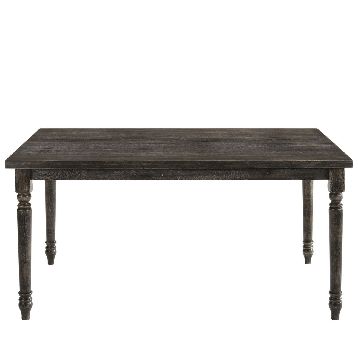 Claudia II - Weathered 7 Pieces Dining Room Set - Gray