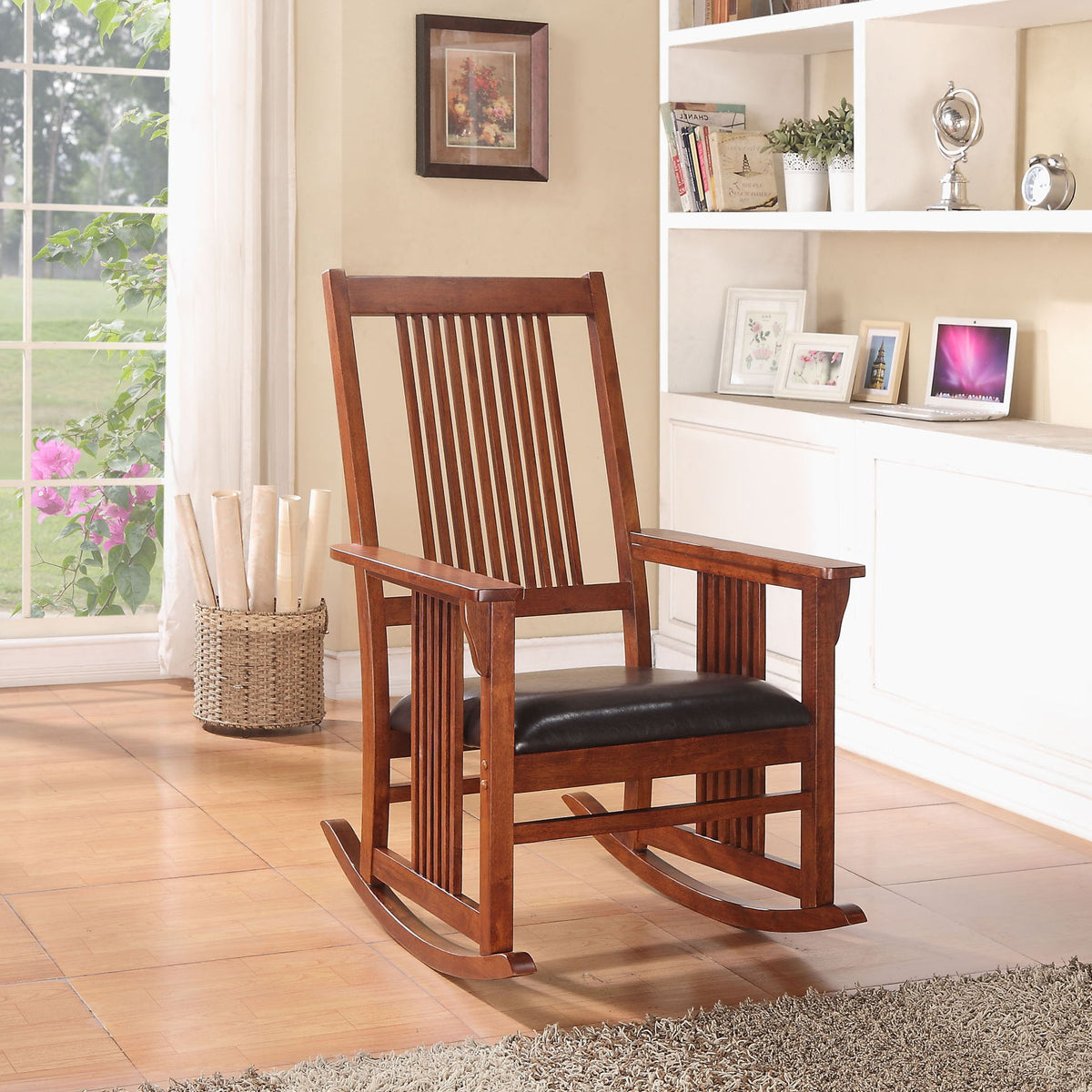 Kloris - Rocking Chair - Tobacco