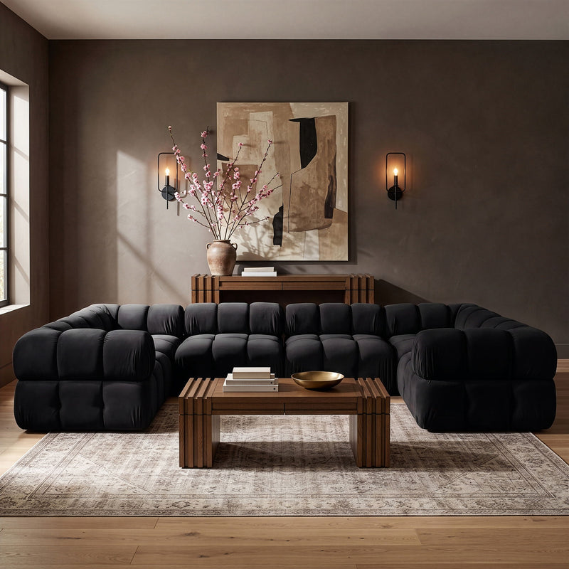Orin - 6 Piece Modular Sectional (2 Modular Chairs, 4 Corner Chairs)