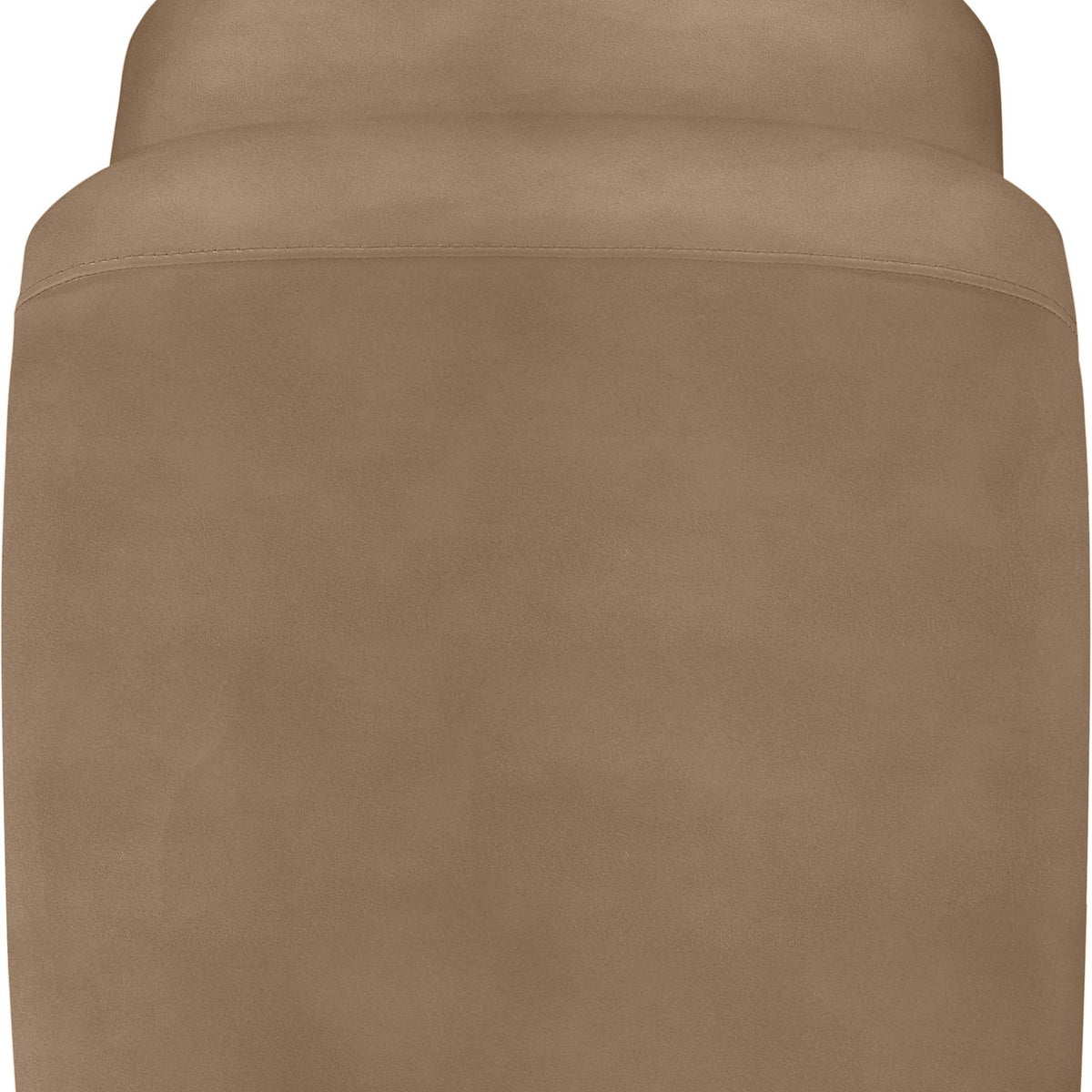 Willow - Faux Leather Bench - Brown