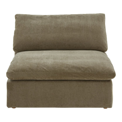 Clay - Slipper Chair Performance Fabric - Light Brown