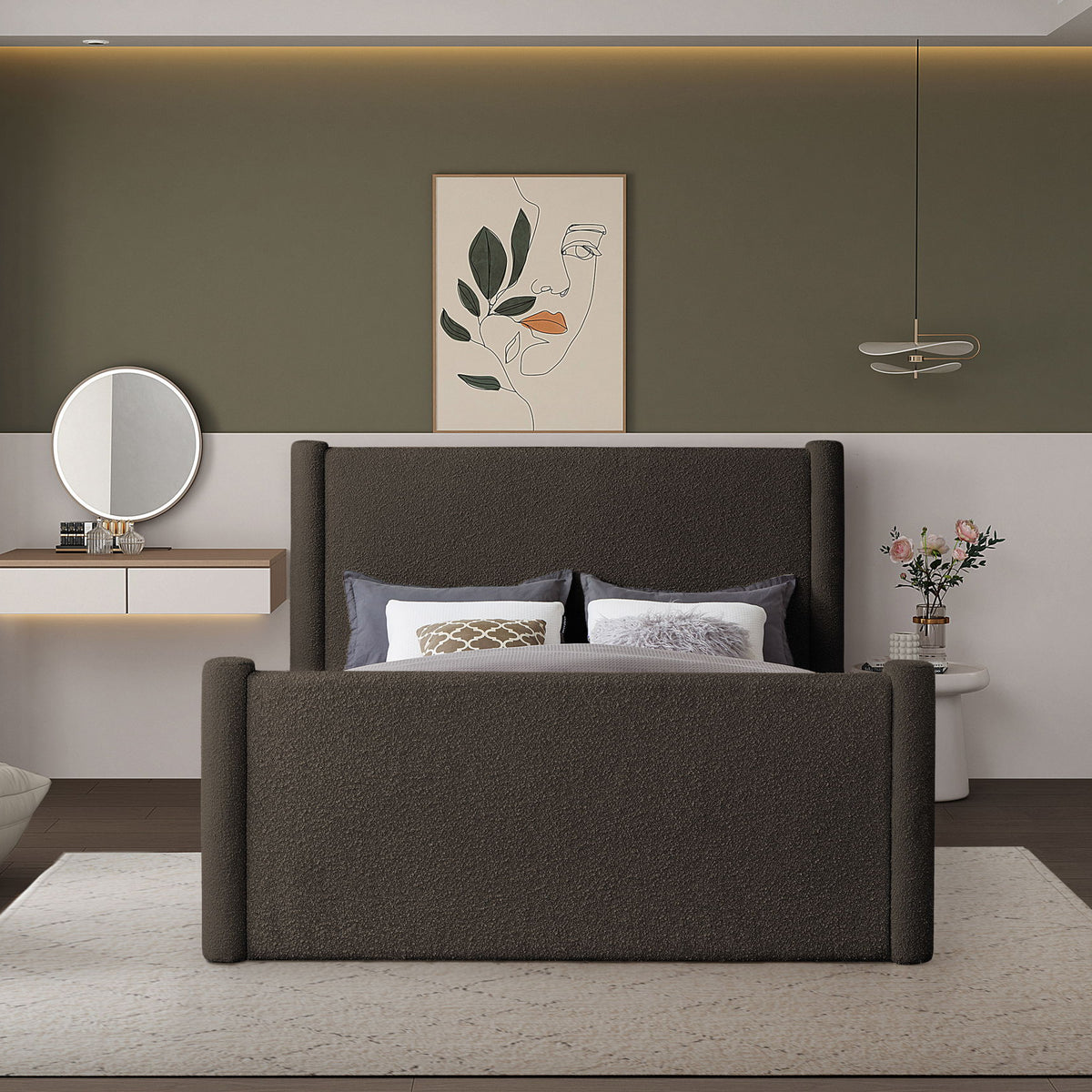 Elias - Boucle Bed