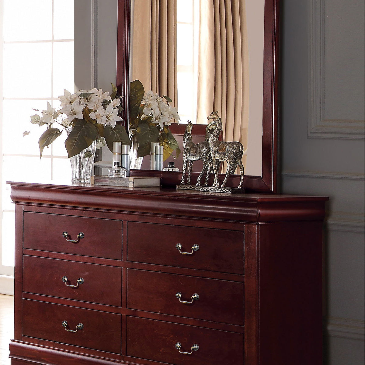Louis Philippe - Bedroom Mirror, Elegant Design