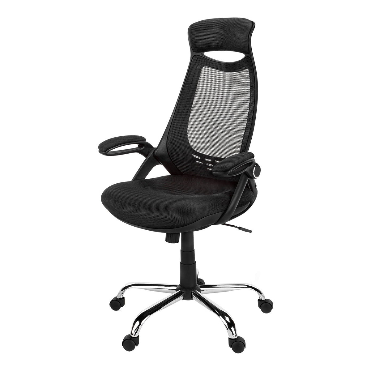 Office Chair, Adjustable Height, Swivel, Ergonomic, Armrests, Contemporary & Modern