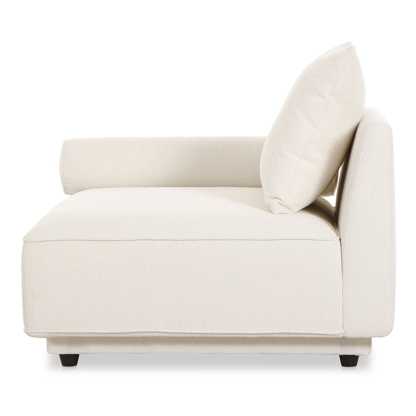 Rosello - Left Arm Facing Chair - White