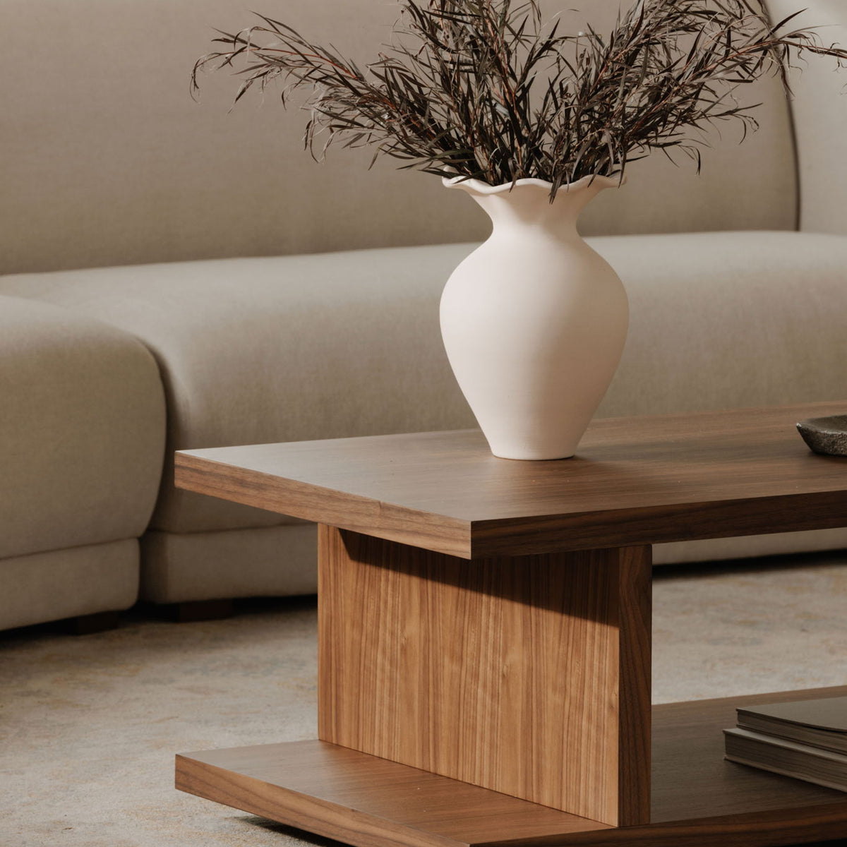 Miri - Coffee Table - Walnut