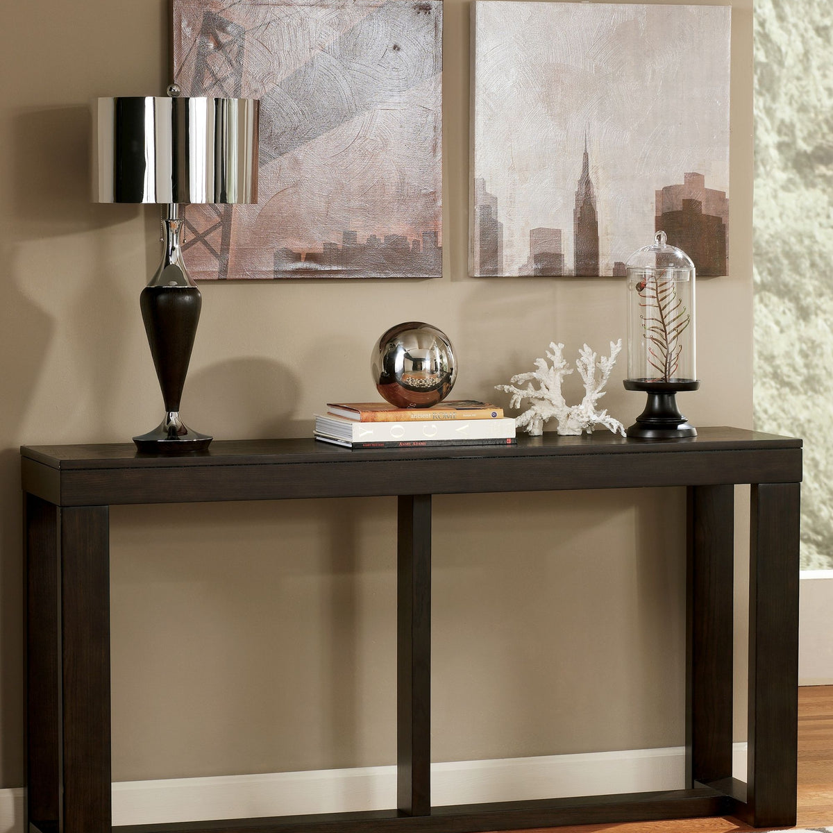 Watson - Sofa Table - Dark Brown