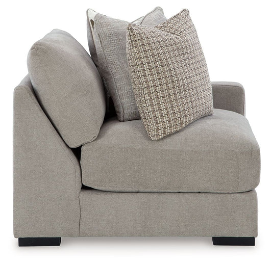 Aslan Court - Raf Corner Chair - Pebble