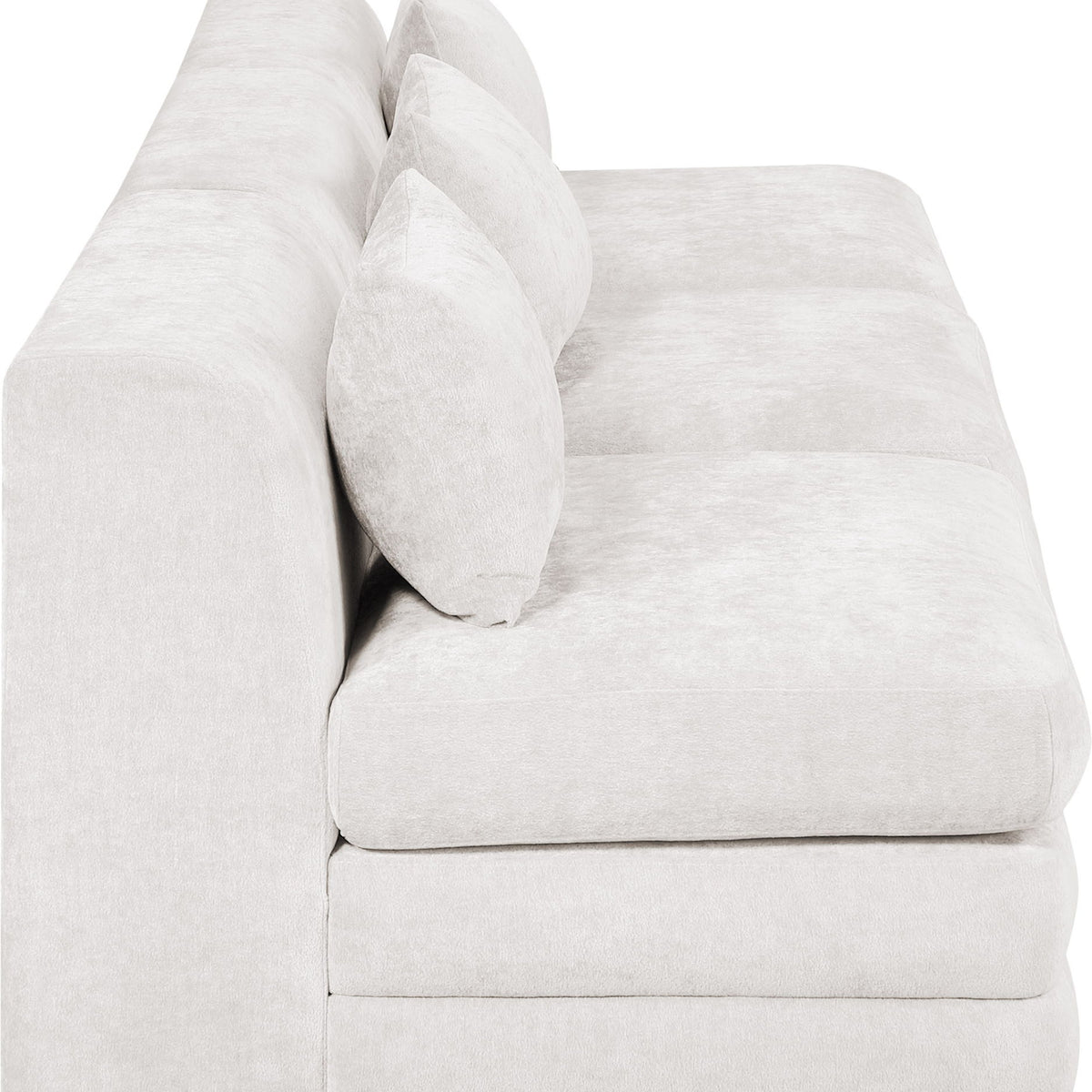 Stellar - 3 Piece 114" Upholstered Modular Armless Sofa