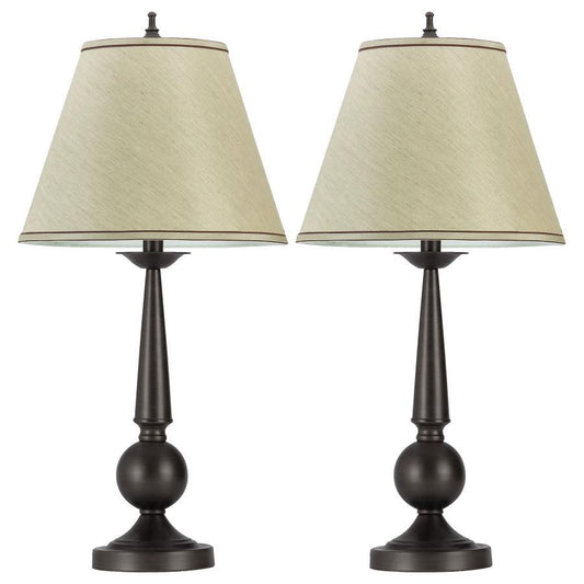 Ochanko - Empire Shade Table Lamp (Set of 2) - Bronze