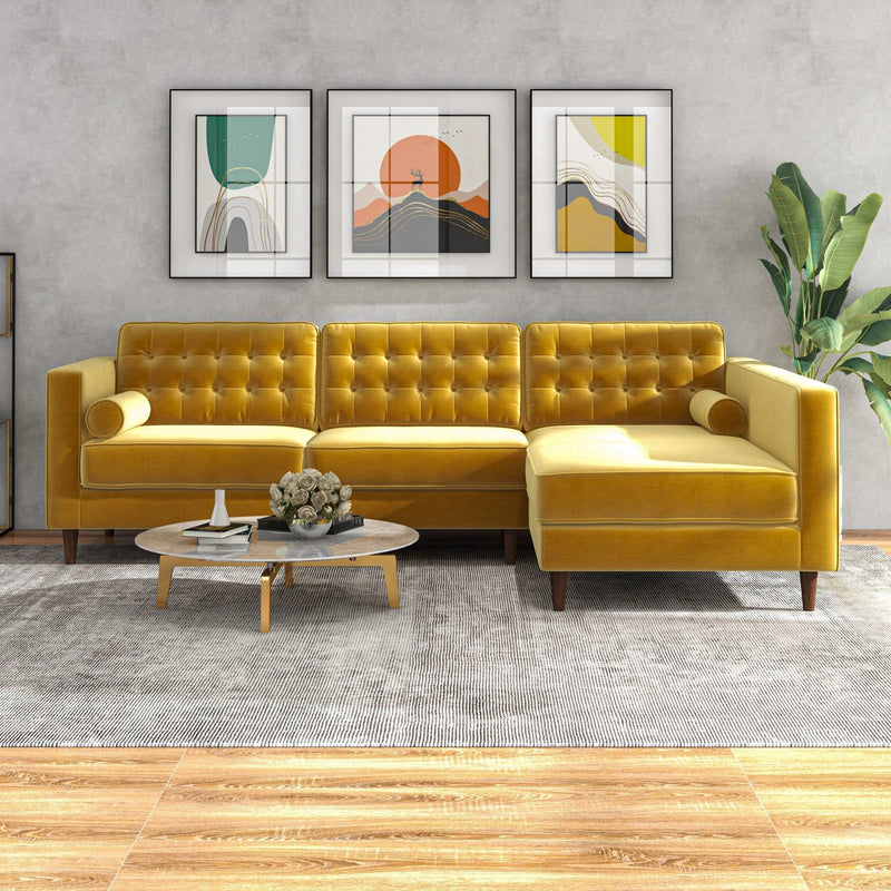 Christian - Mid-Century Modern Design Sectional Sofa