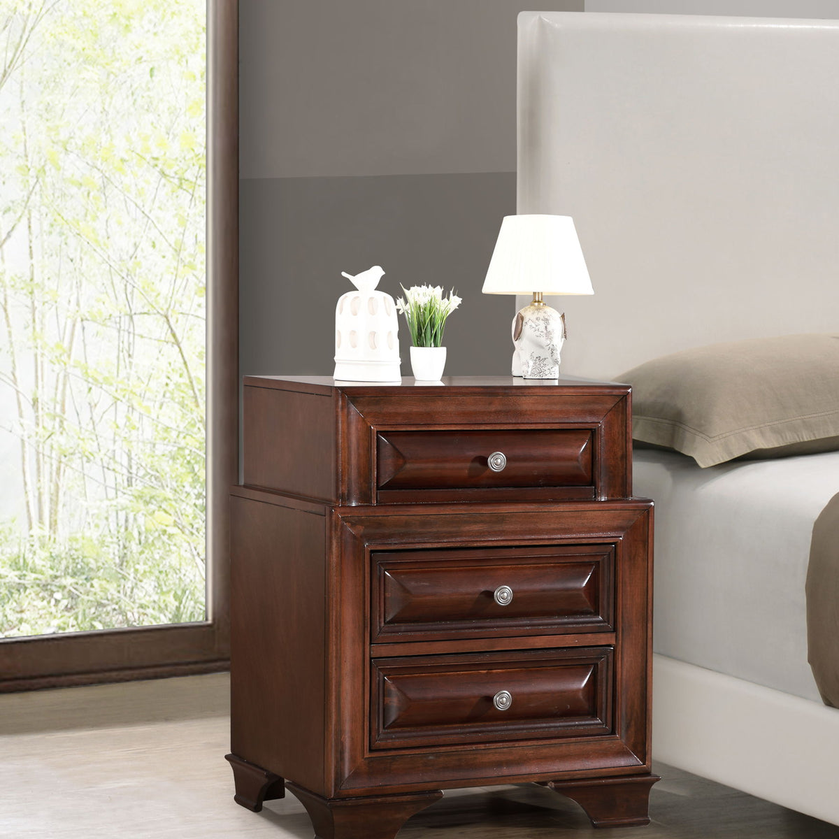 LaVita - Nightstand - Cappuccino