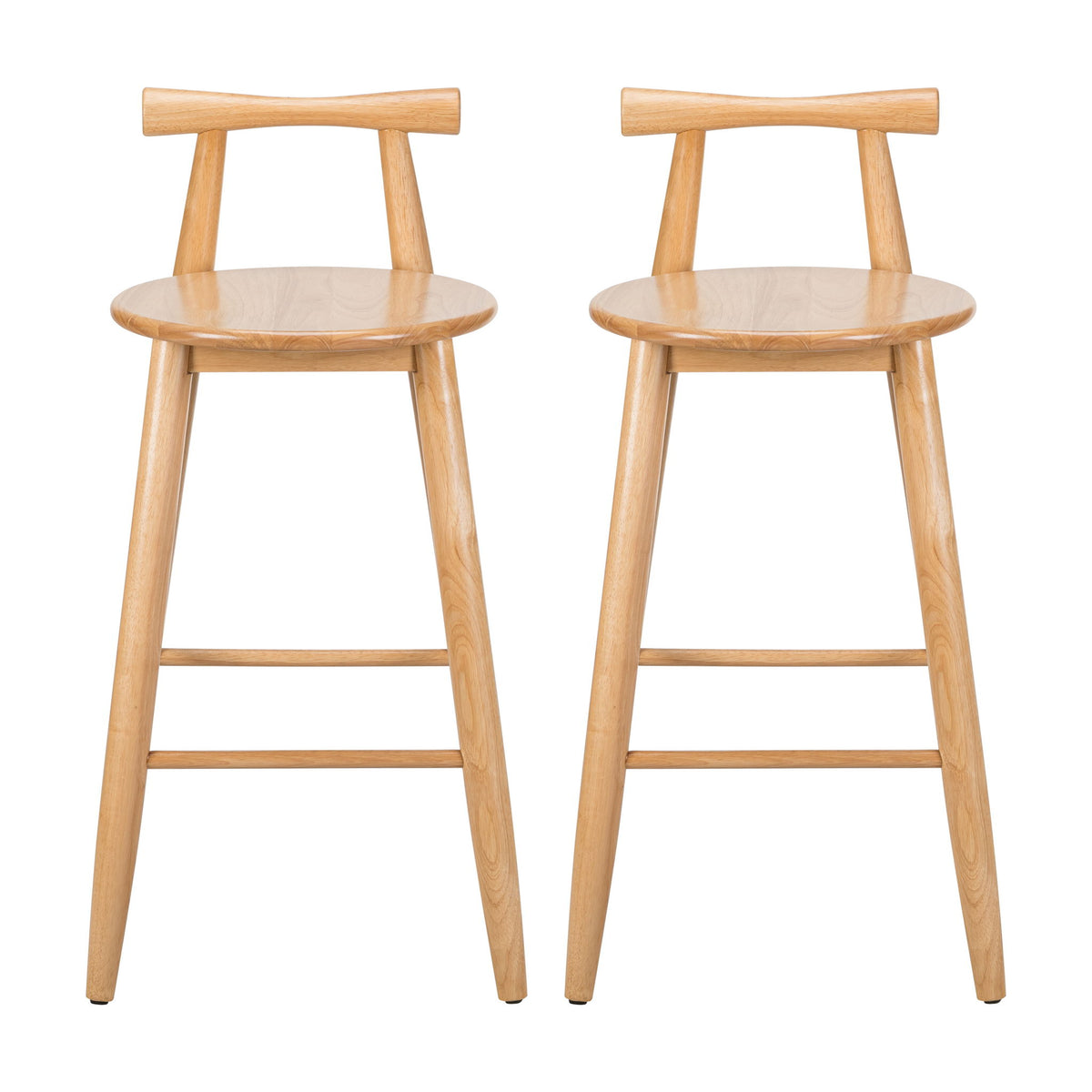 Grove - Indoor Barstool (Set of 2) - Natural