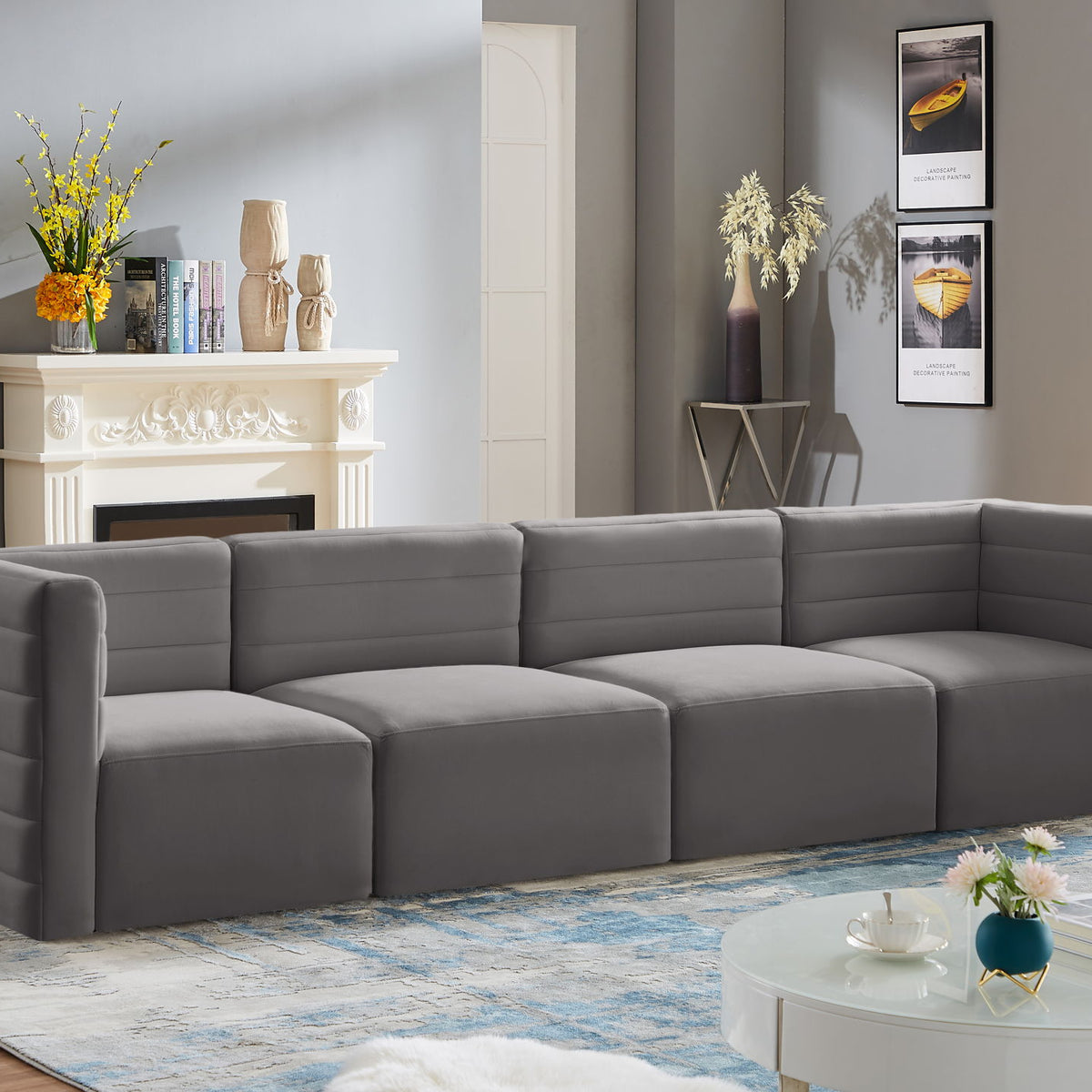 Quincy - Modular 4 Seat Sofa