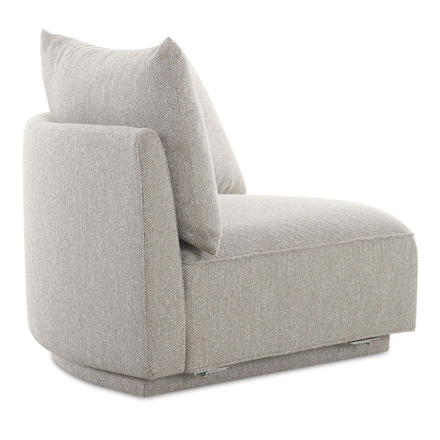 Rosello - Corner Chair - Light Gray