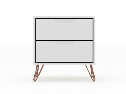 Manhattan Rockefeller - 2-Drawer Nightstand