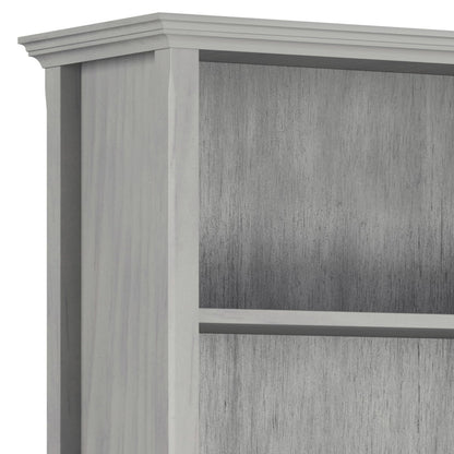 Amherst - 5 Shelf Bookcase - Fog Gray