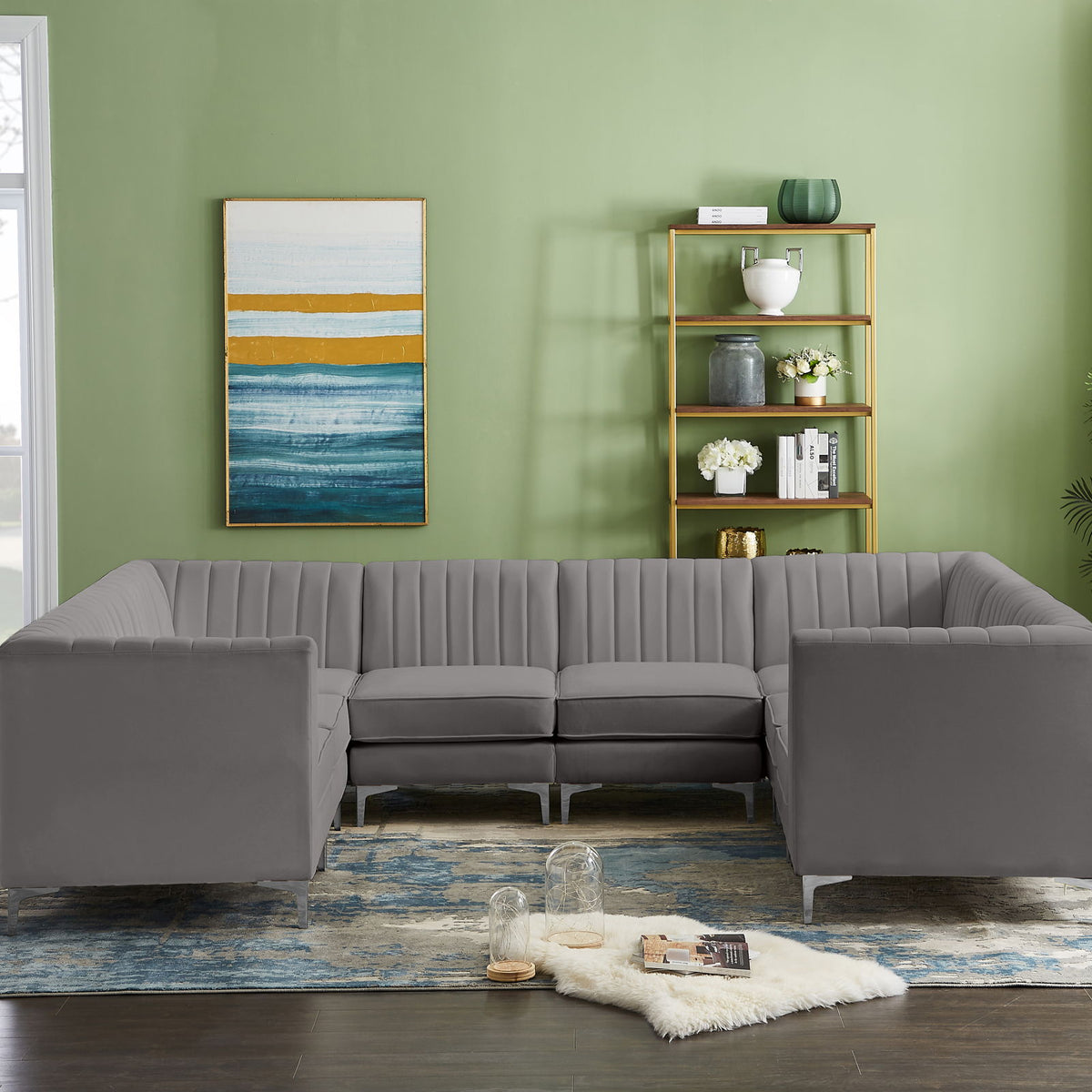 Alina - 8 Piece Modular Sectional