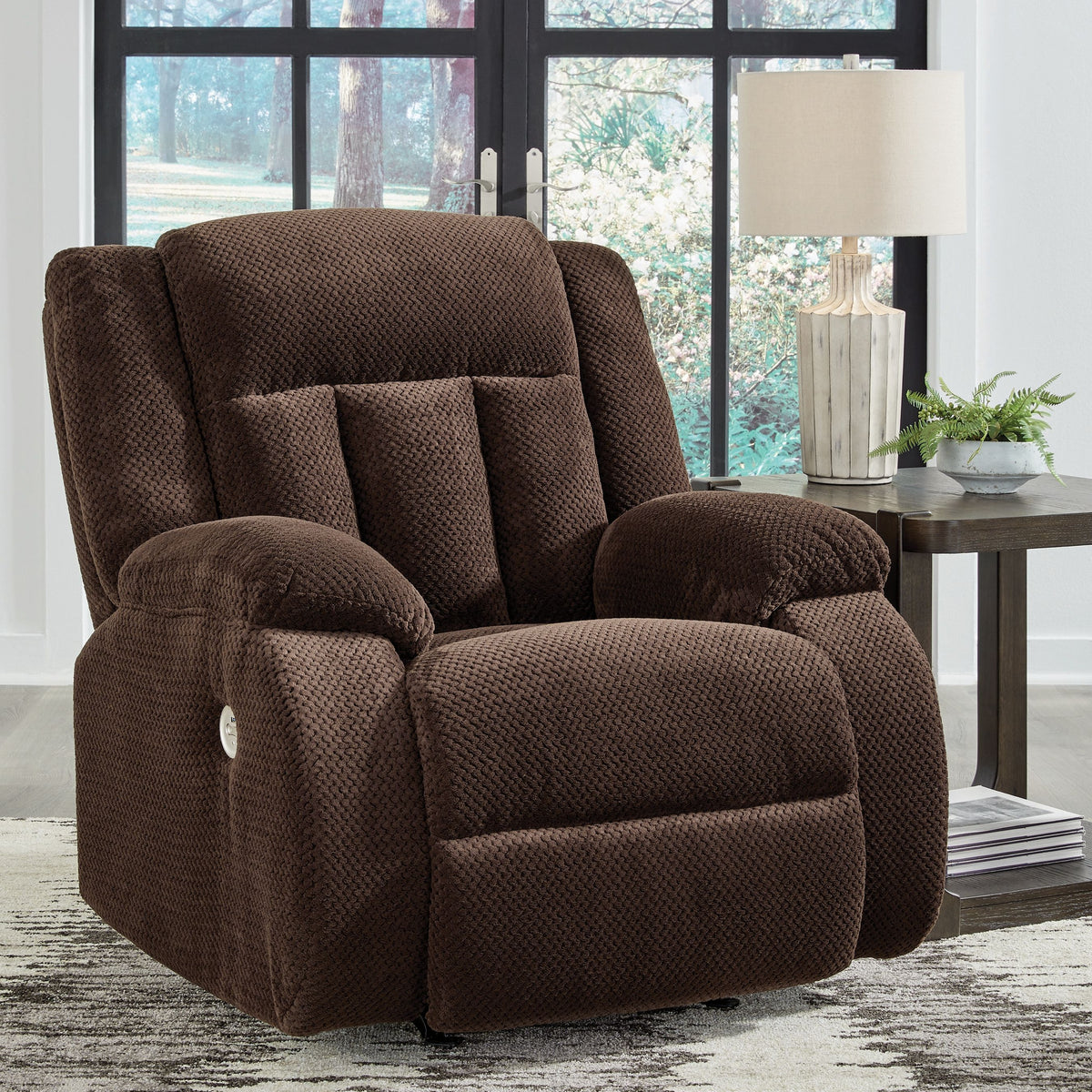 Free Wake - Chocolate - Power Rocker Recliner