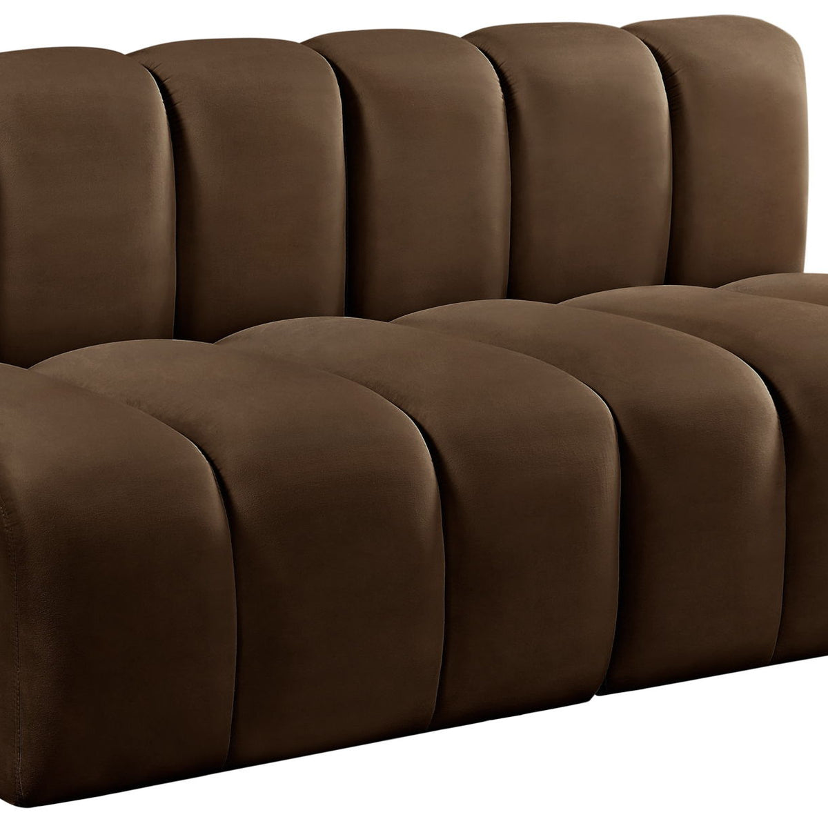 Arc - Velvet 2 Seats Modular Sofa