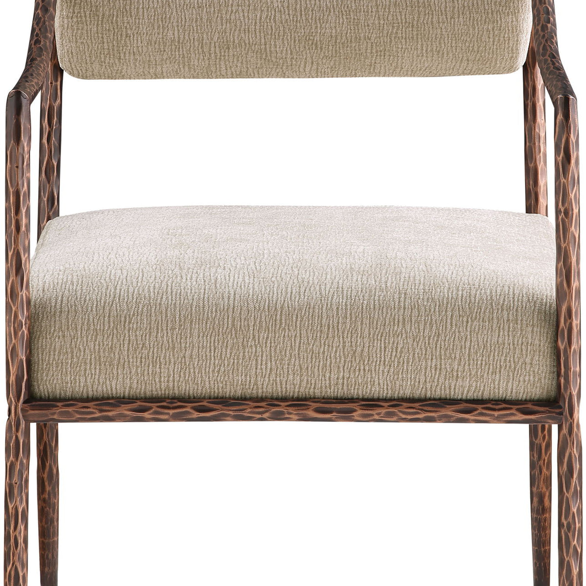 Bastille - Upholstered Dining Arm Chair (Set of 2) - Bronze Frame