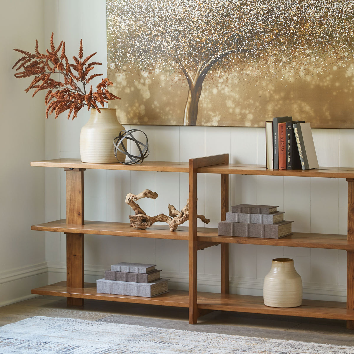 Fayemour - Console Sofa Table - Brown