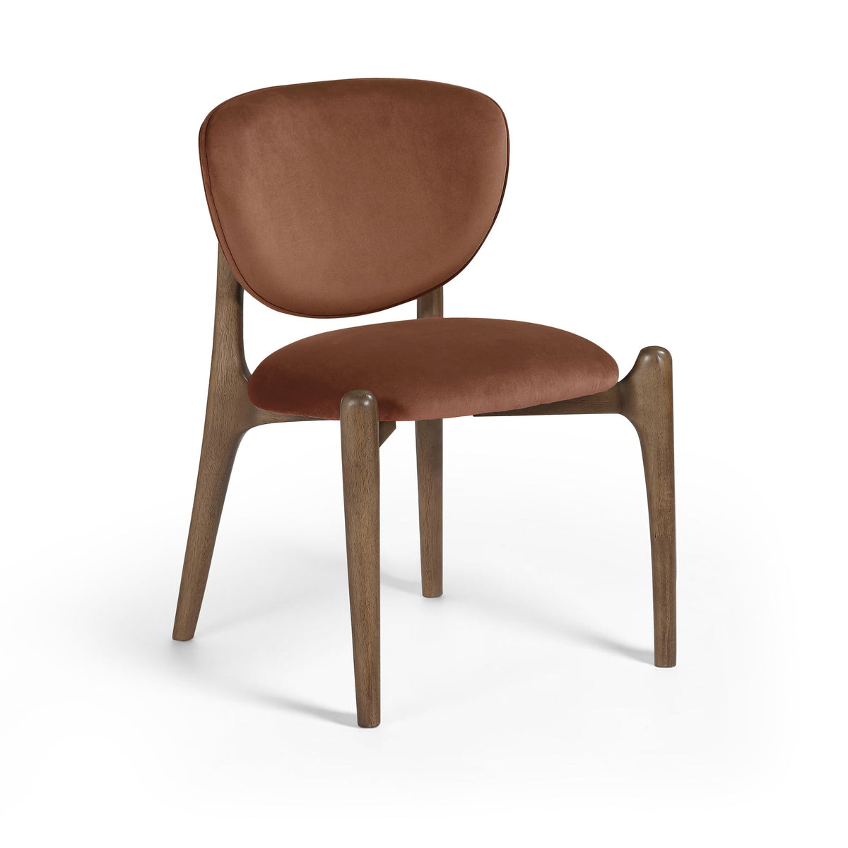 Velora - Upholstered Dining Chair (Set of 2) - Brown Base