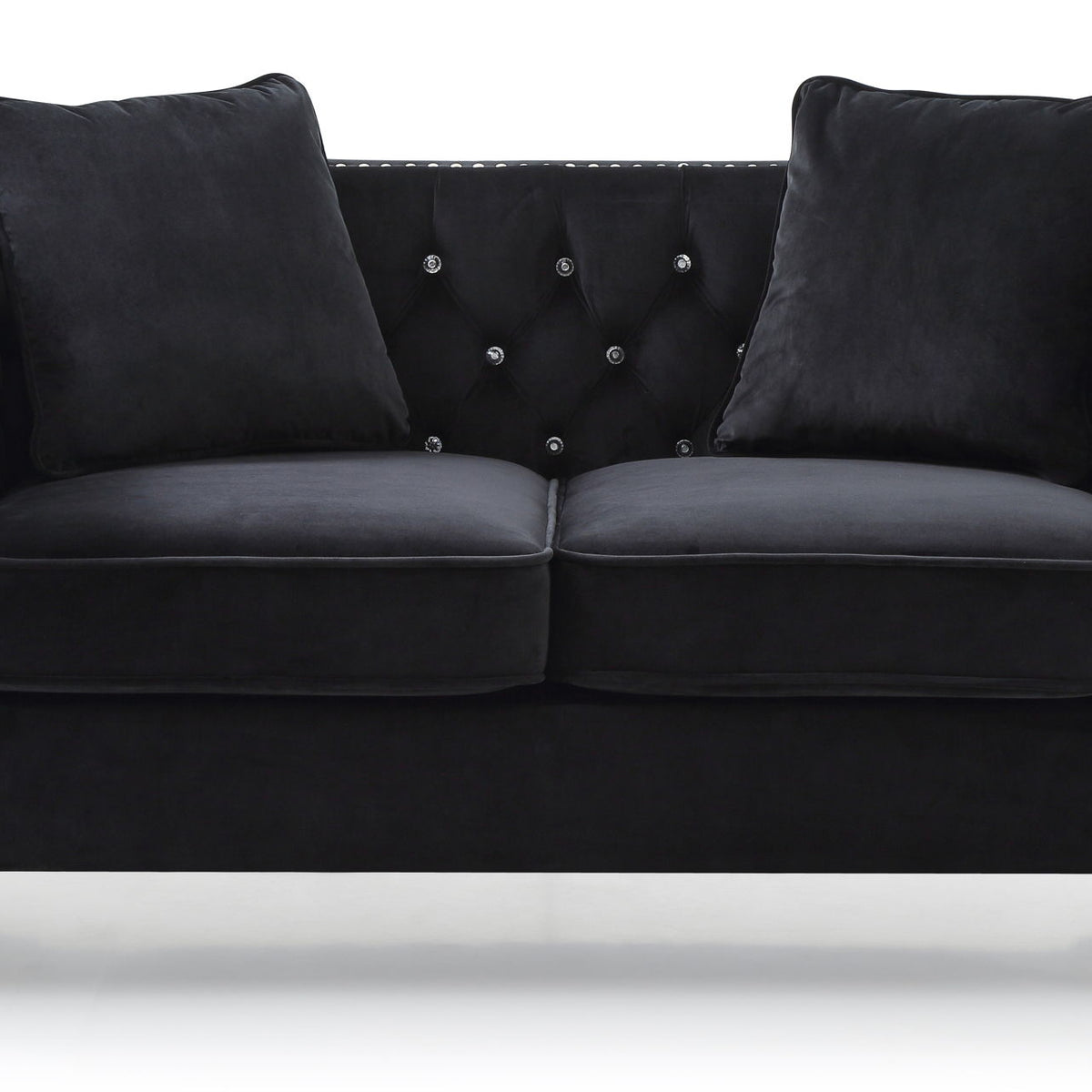 Elegant Track Arm Loveseat