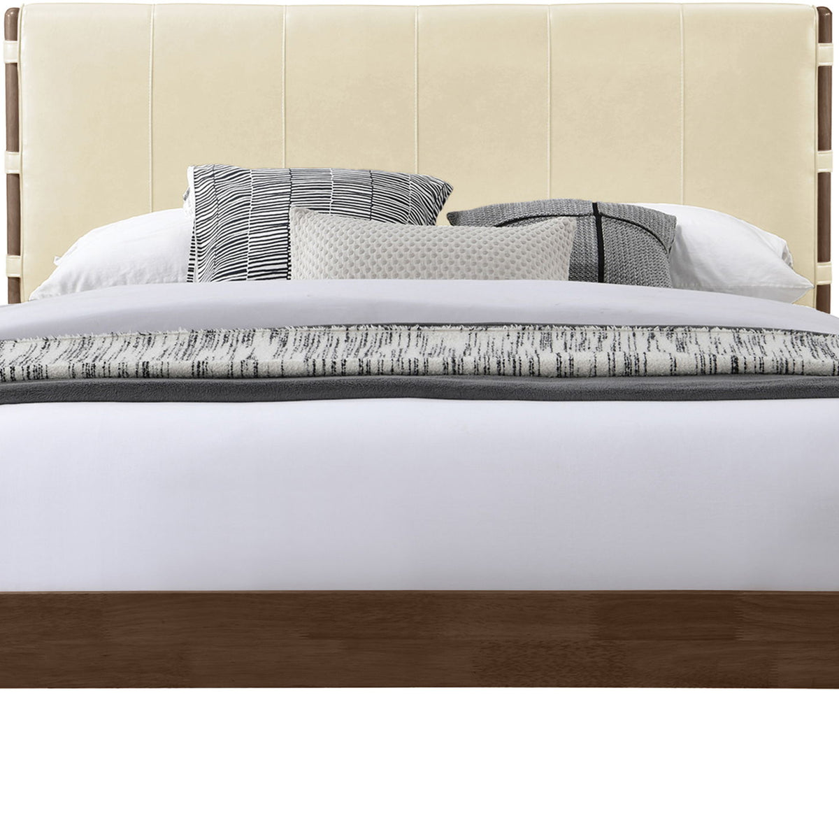 Arielle - Vegan Leather Upholstered Bed