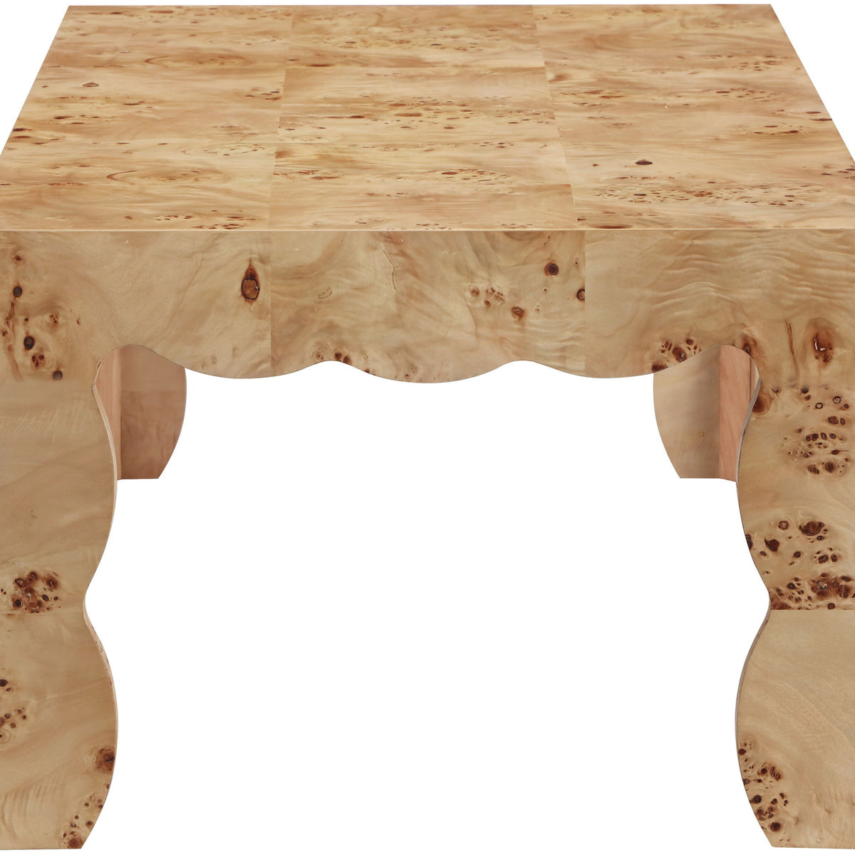 Vassa - Burl Veneer Coffee Table