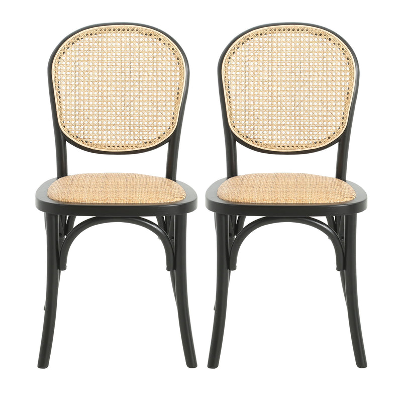 Vintage Style Dining Chairs (Set of 2)