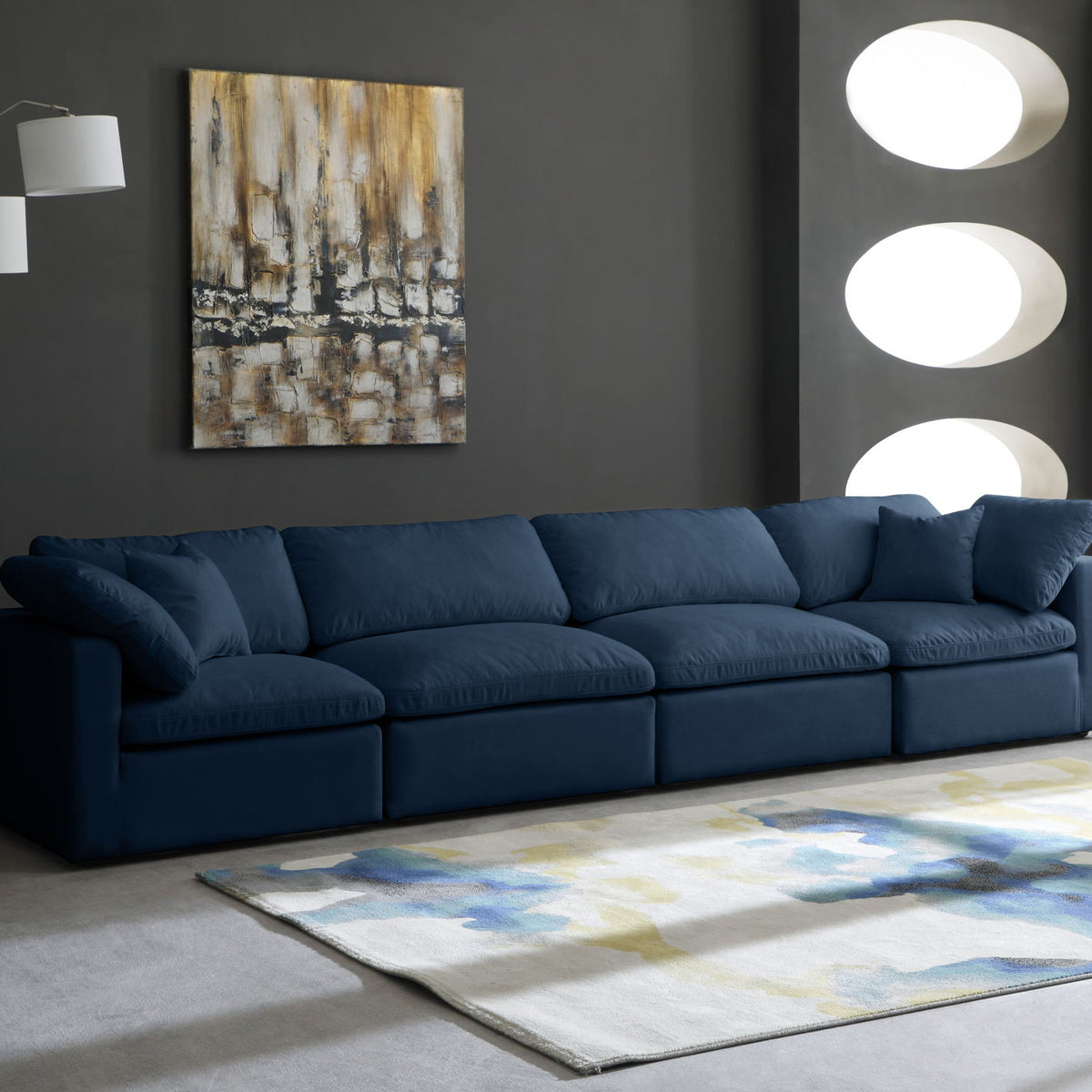 Plush - Modular 4 Seat Sofa